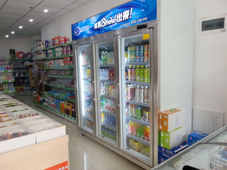 便利店冷藏展示柜圖片/便利店冷藏展示柜樣板圖 (1)