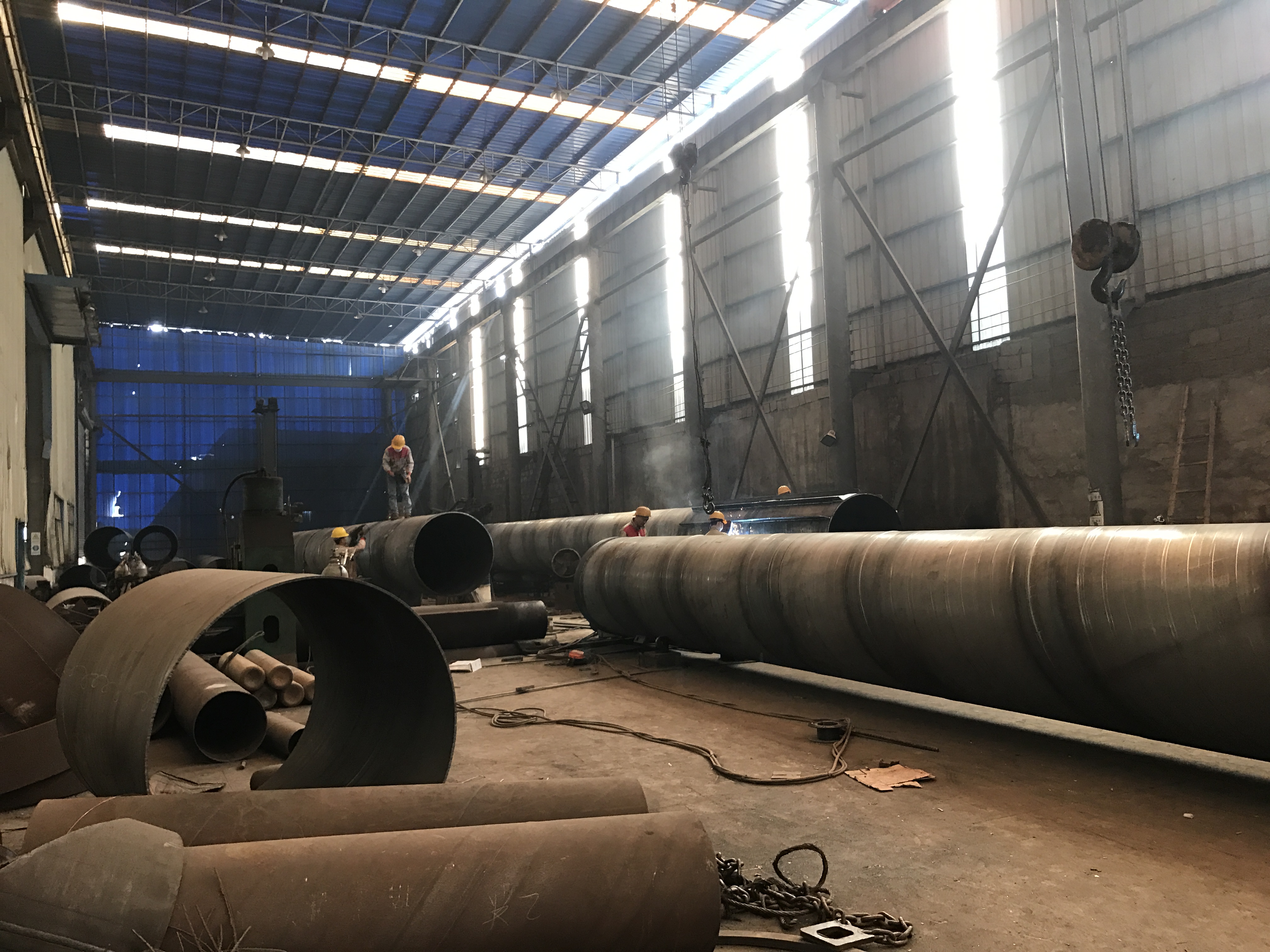 路橋樁基鋼護(hù)筒圖片/路橋樁基鋼護(hù)筒樣板圖 (3)