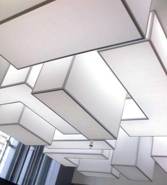 一色天白色透光膜天花裝飾圖片/一色天白色透光膜天花裝飾樣板圖 (4)