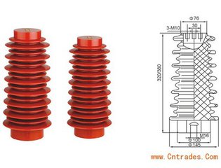棒形支柱瓷絕緣子圖片