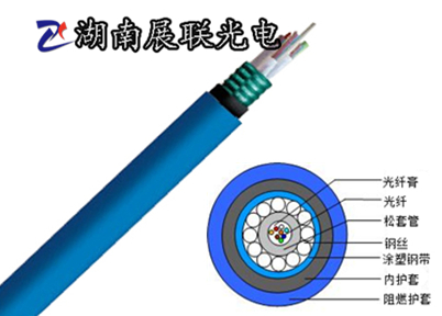 云南、贵州、8芯MGTSV矿用阻燃光缆，矿用光缆厂家展联光电图片