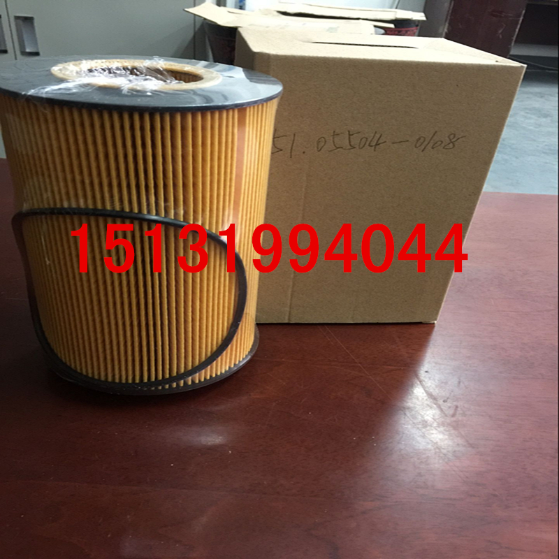 供應(yīng)猛獅機油濾清器51.05504-0108