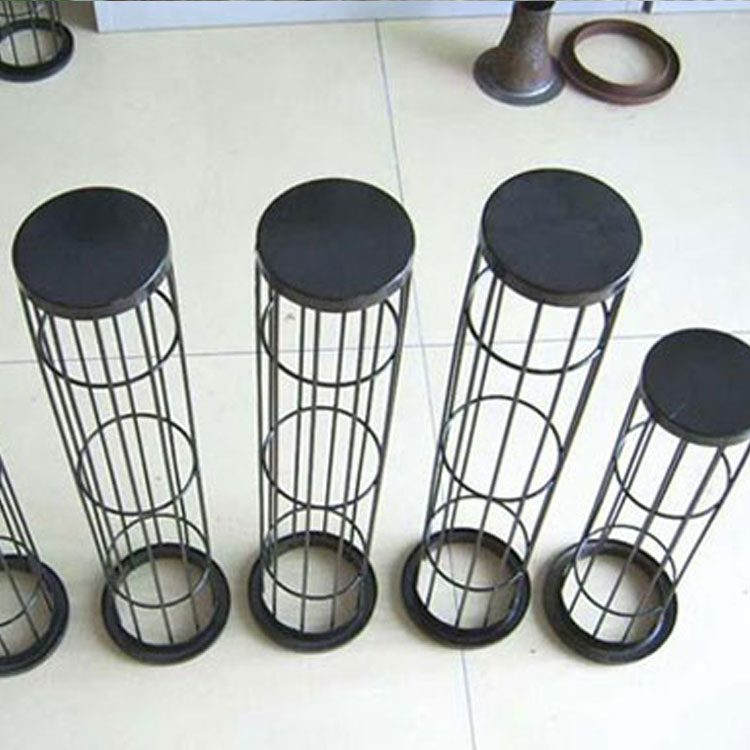 生產定制除塵骨架 彈簧骨架 噴塑處理彈簧袋籠