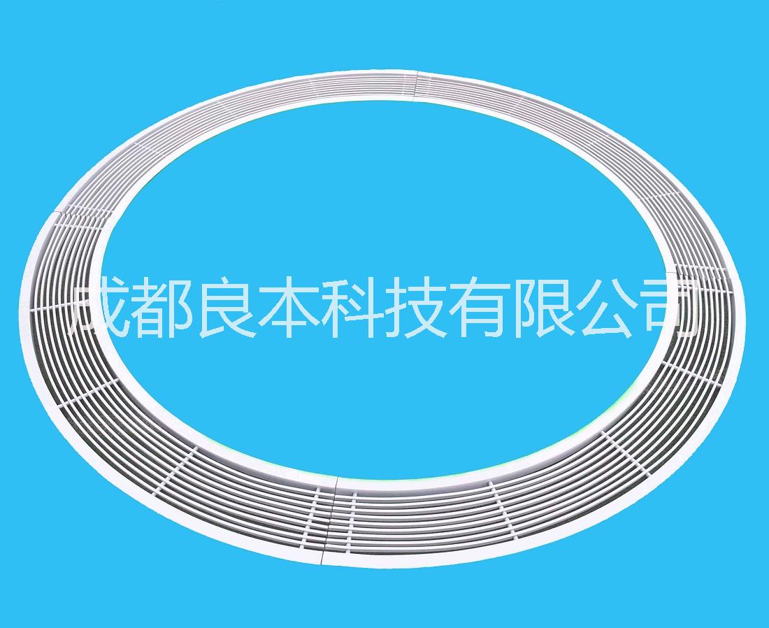 四川成都弧形风口异形风口艺术风口