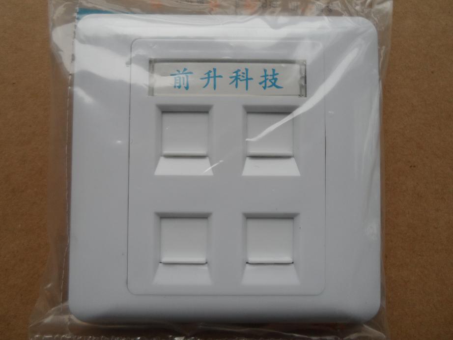 86型四口網(wǎng)絡(luò)面板圖片
