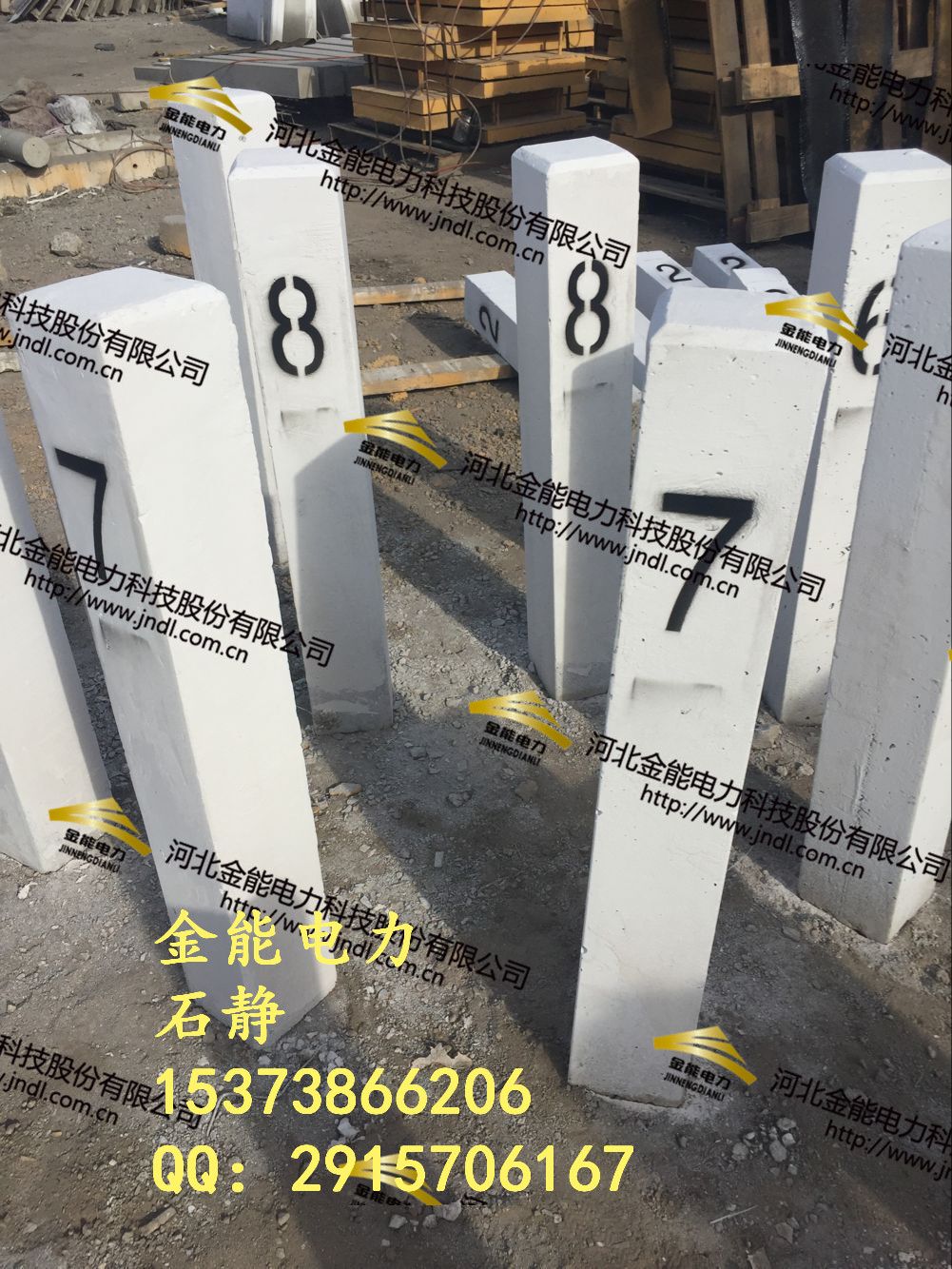 塑鋼標志樁圖片/塑鋼標志樁樣板圖 (3)