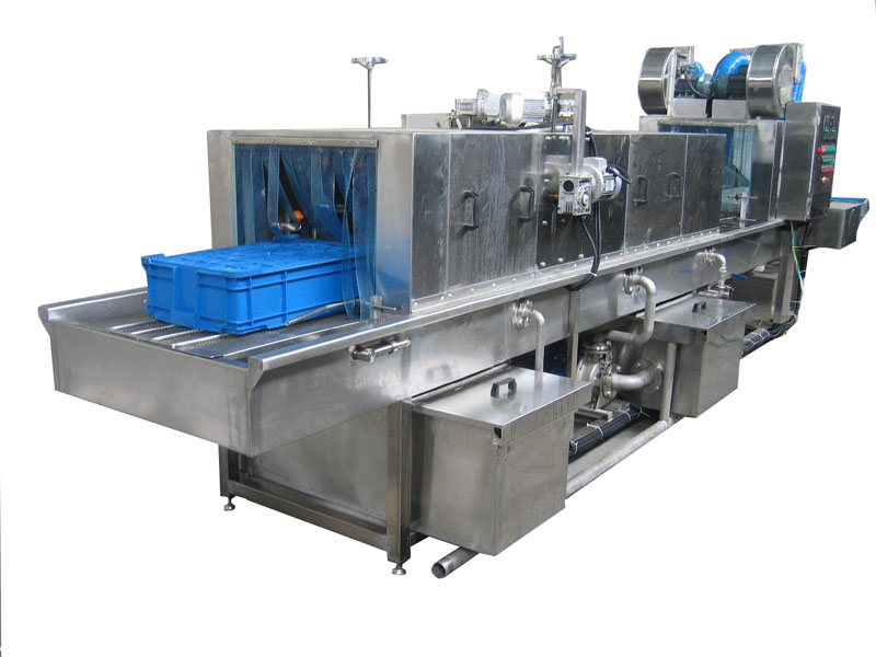 食品框自動清洗機圖片