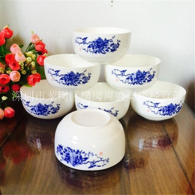 青花瓷套裝碗勺圖片/青花瓷套裝碗勺樣板圖 (2)