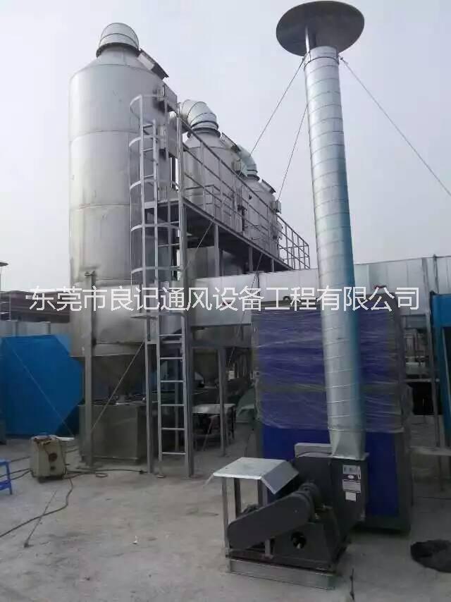 东莞消防排烟工程项目厂房降温工程环保空调批发废气治理工程图片