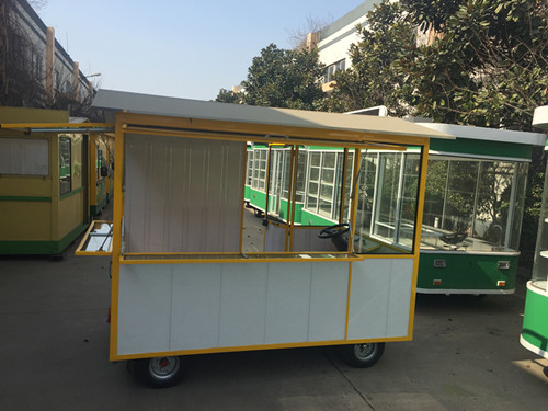 供應(yīng)山東四輪電動(dòng)美食屋