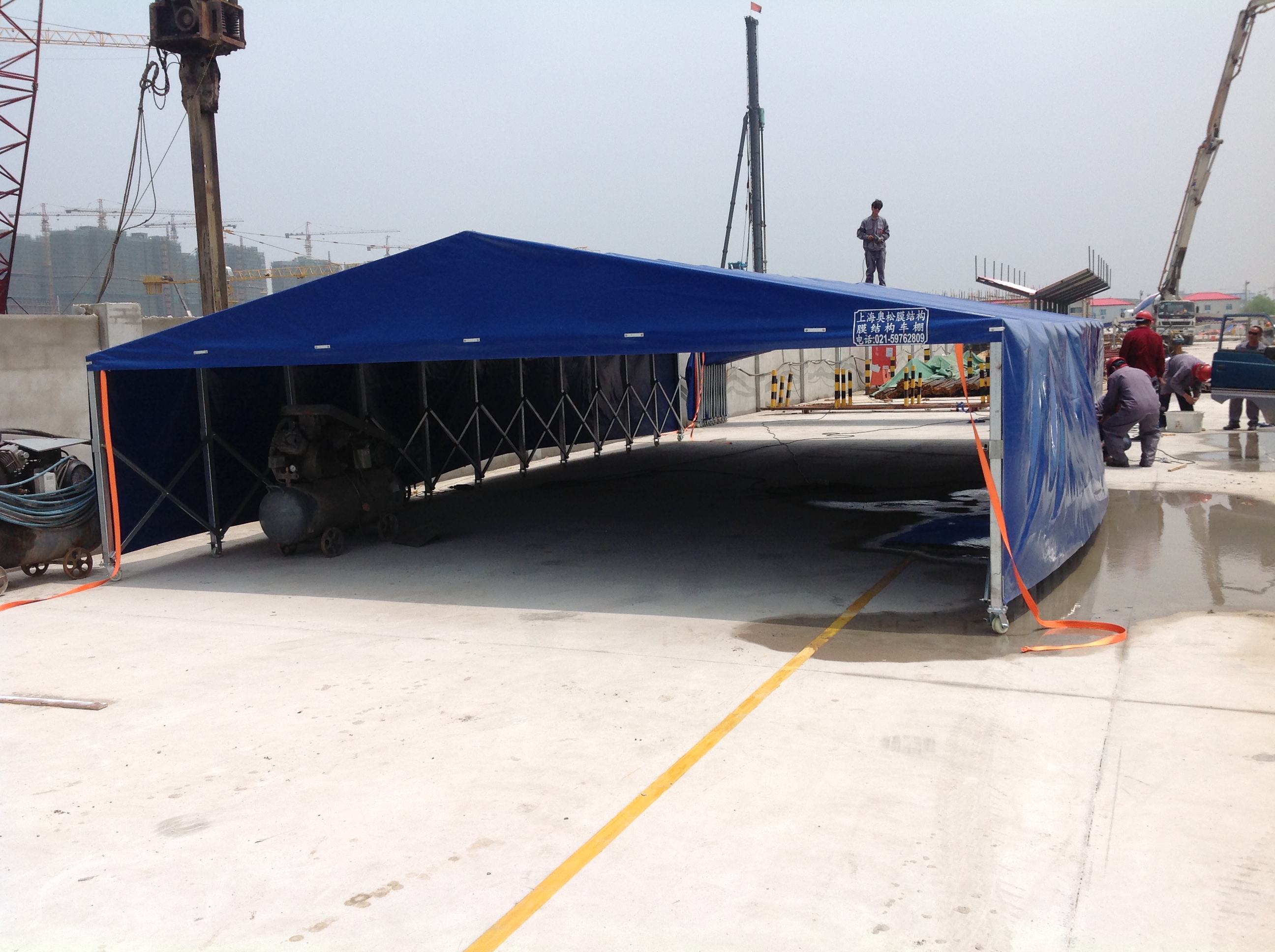 上?？估匣?大型活動(dòng)推拉蓬 專(zhuān)業(yè)圖片