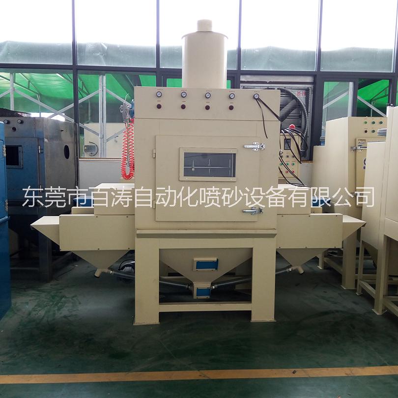 小型自動(dòng)噴砂機(jī)圖片