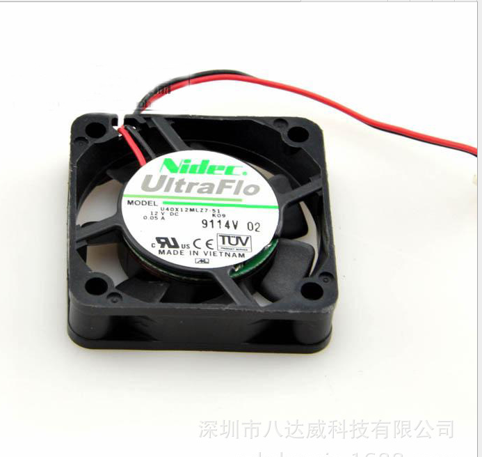 日本電產(chǎn)工業(yè)散熱風(fēng)扇U40X12MLZ7-51
