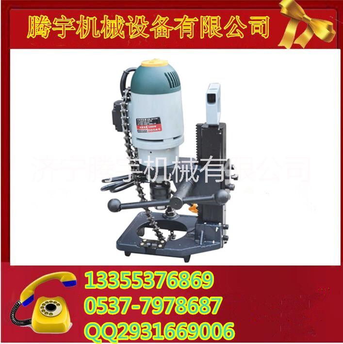騰宇機(jī)械  114D型電動(dòng)鏈條式開孔機(jī)鍍鋅管廠家直銷