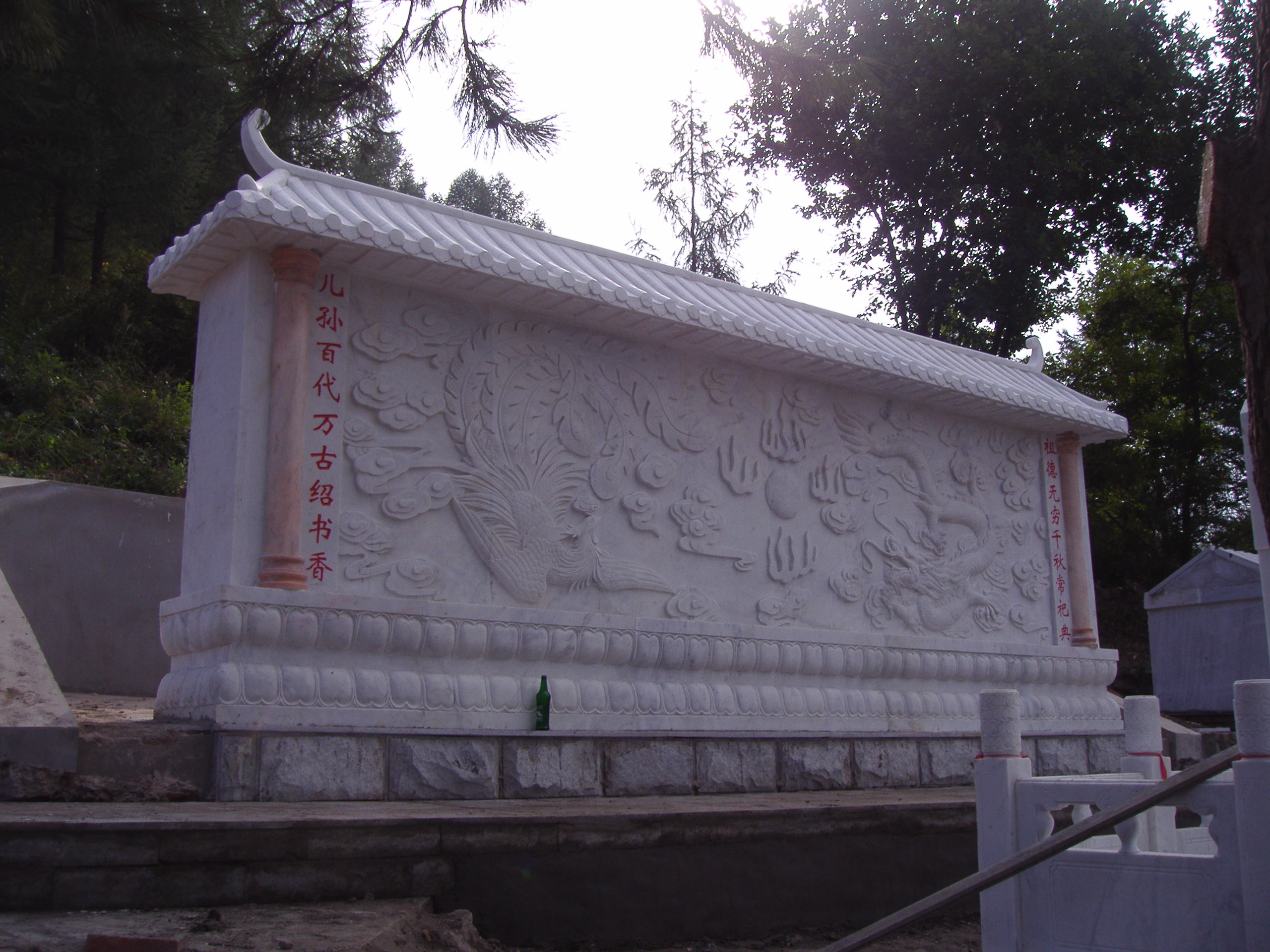 龍鳳浮雕圖片/龍鳳浮雕樣板圖 (1)