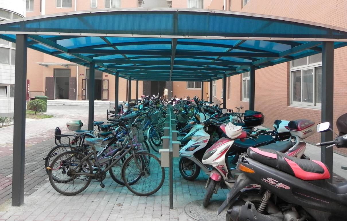 自行車棚圖片/自行車棚樣板圖 (3)