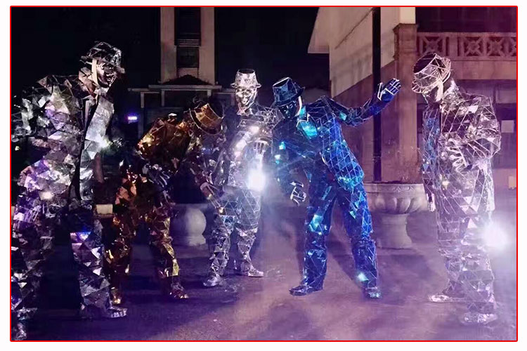 杭州鏡片人表演圖片