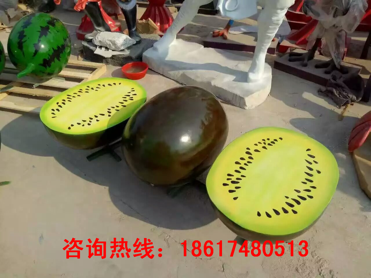 水果雕塑公司圖片