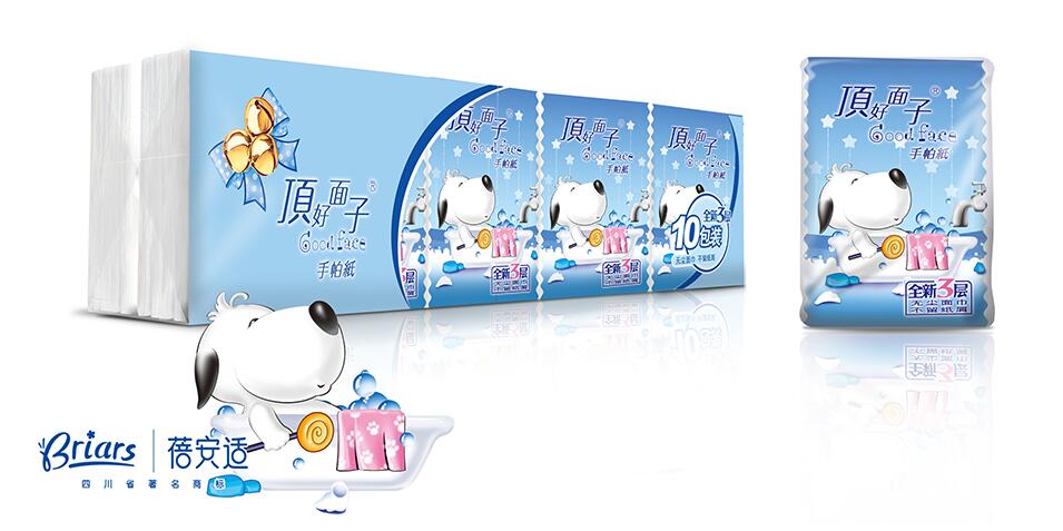 倍安適紙品包裝設計