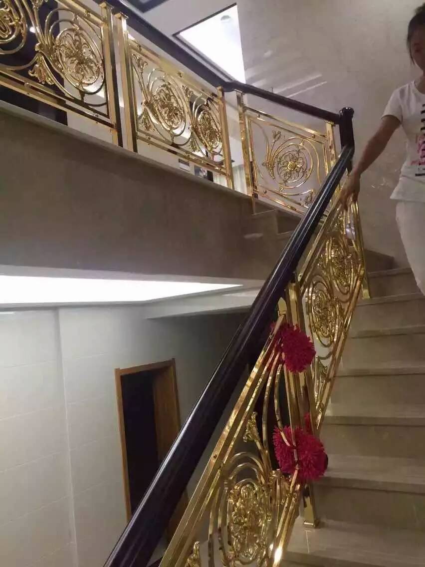 樓梯護欄圍欄圖片/樓梯護欄圍欄樣板圖 (2)