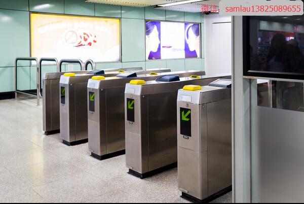 高鐵人臉識別閘機系統(tǒng)，高鐵*自助檢票口，地鐵自助檢票閘機系