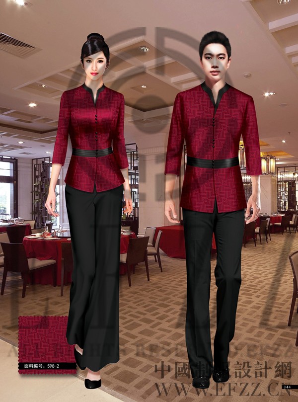 酒店制服設(shè)計(jì)圖片/酒店制服設(shè)計(jì)樣板圖 (3)