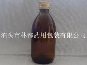 泊头林都供应300ml棕色口服液玻璃瓶 泊供应300ml棕色口服液玻璃瓶