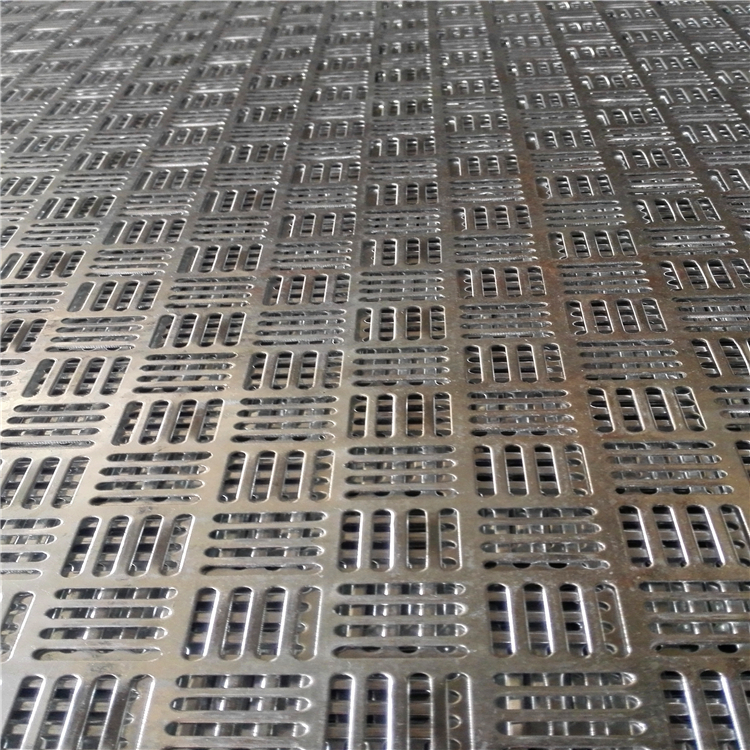 鍍鋅沖孔網(wǎng)圓孔沖孔板長(zhǎng)腰孔篩板圖片