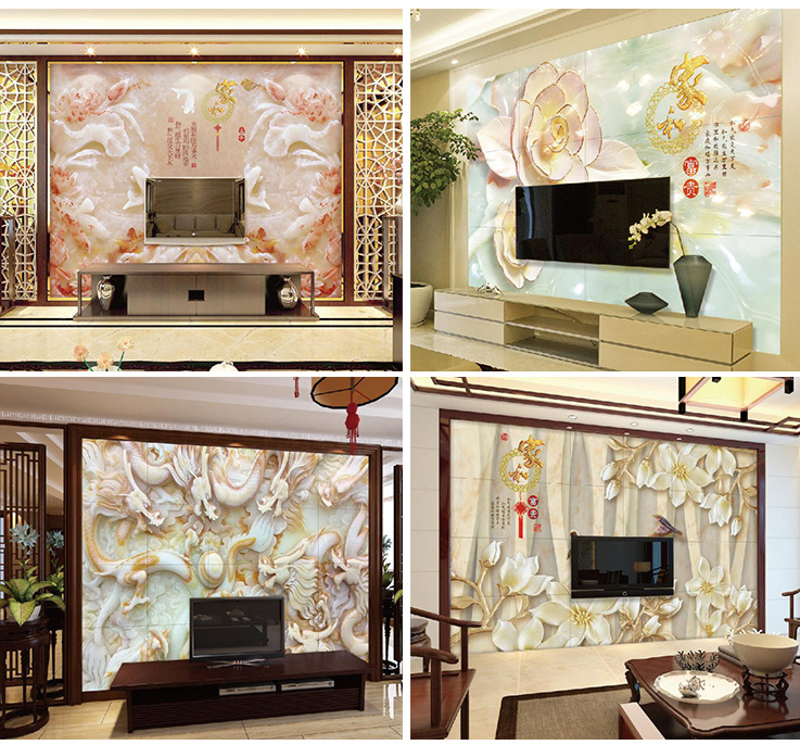 竹木纖維集成墻面板 仿大理石圖片/竹木纖維集成墻面板 仿大理石樣板圖 (2)