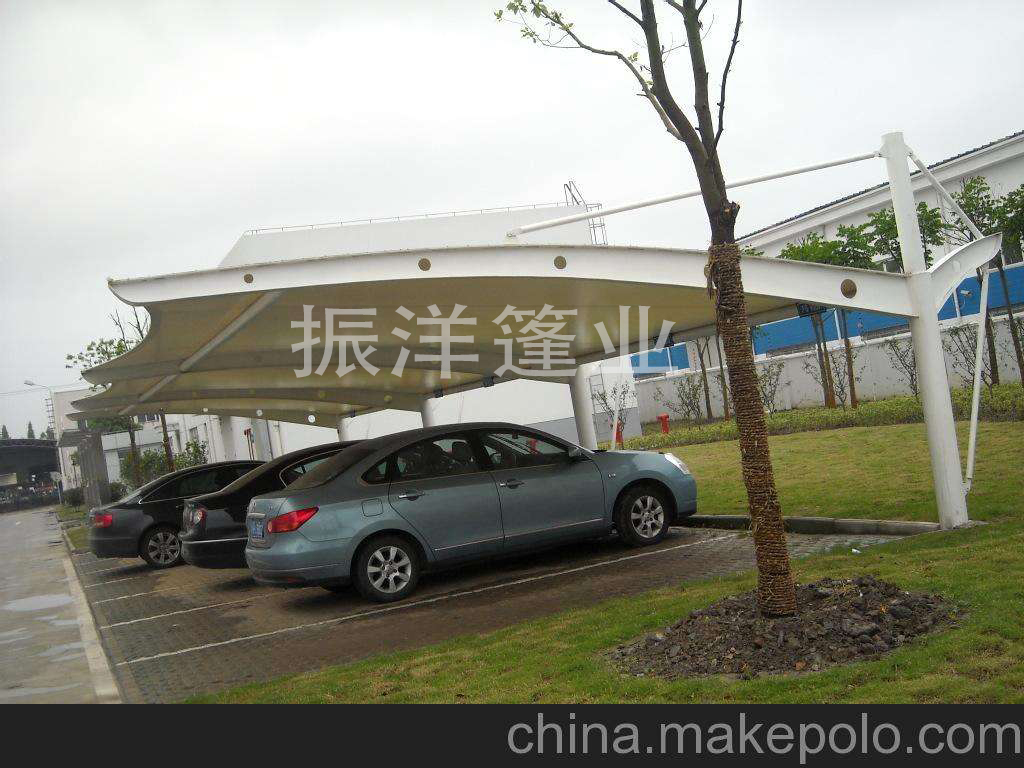 專業(yè)制作安裝深圳戶外、小區(qū)停車棚圖片