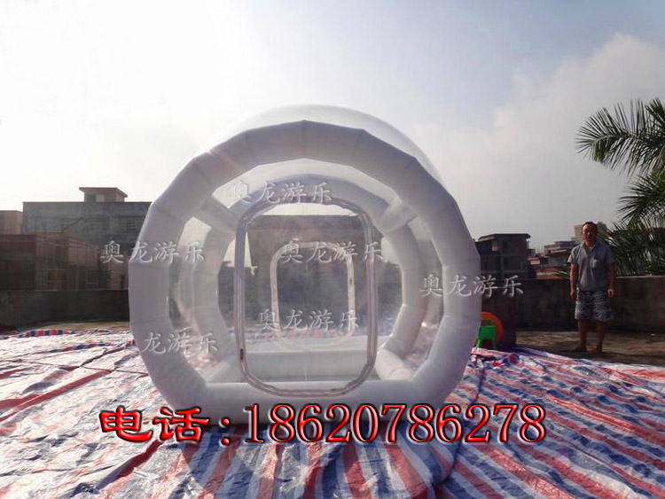大型透明充氣帳篷 戶外充 大型透明充氣帳篷戶外露營透明帳篷
