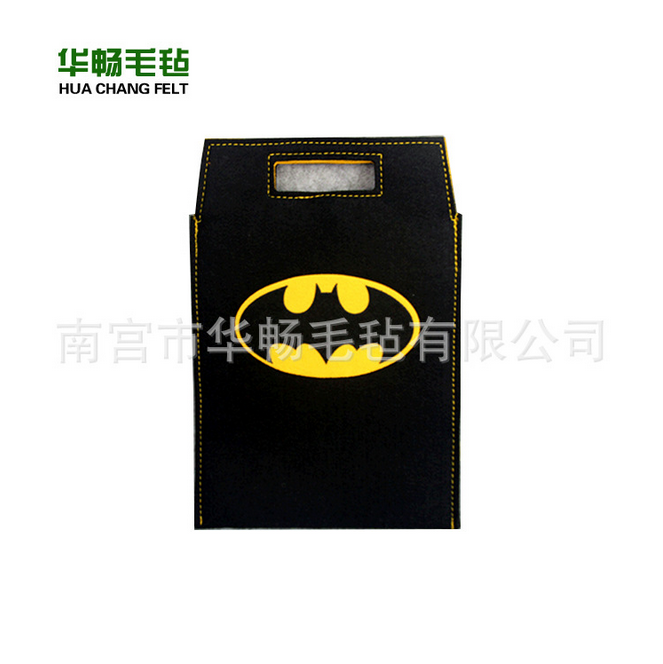 毛氈電腦包加工訂制環(huán)保電腦包圖片