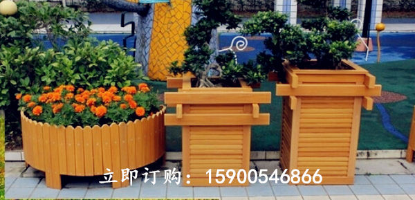 防腐木花箱圖片/防腐木花箱樣板圖 (4)