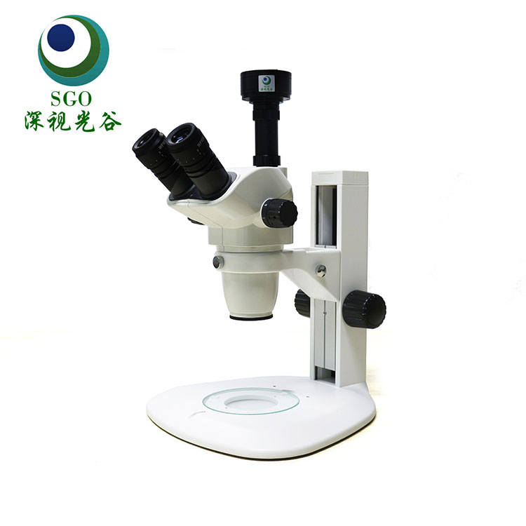 深视光谷 三目体视显微镜 0.7-4.5连续变倍显微镜 解剖镜 SGO-67T1图片