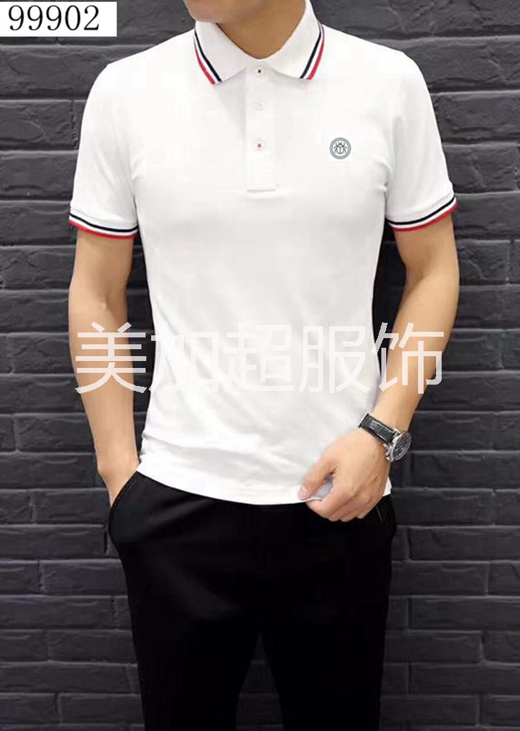男士短袖翻領商務polo衫百搭圖片/男士短袖翻領商務polo衫百搭樣板圖 (2)