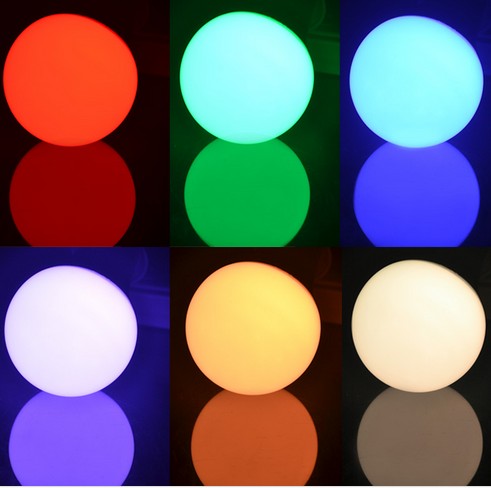 RGB七彩球泡燈圖片/RGB七彩球泡燈樣板圖 (4)
