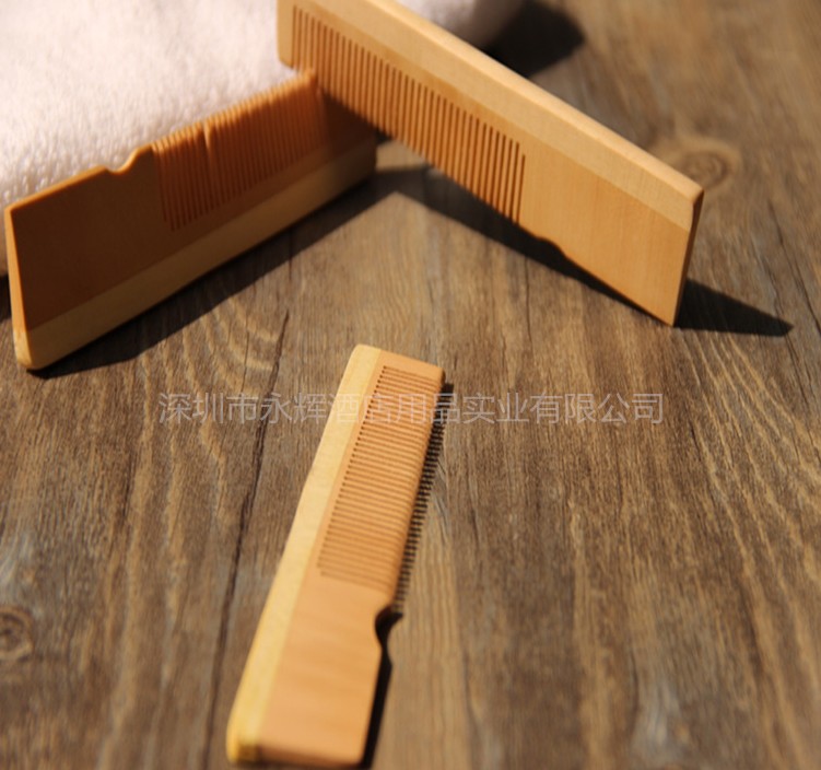 *酒店賓館一次性木制梳子