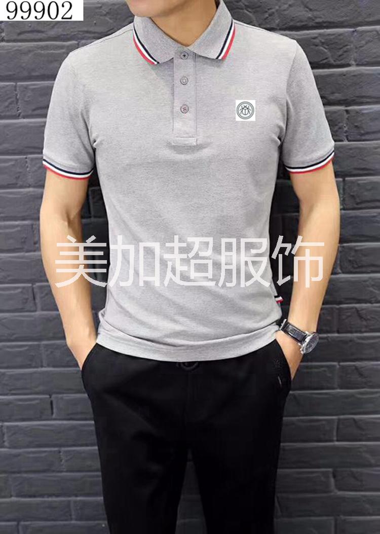 男士短袖翻領商務polo衫百搭圖片/男士短袖翻領商務polo衫百搭樣板圖 (3)