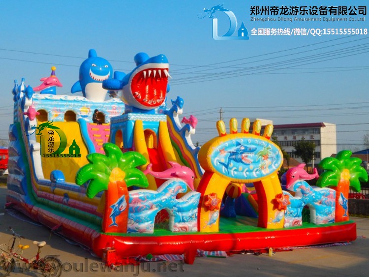 特價供應(yīng)充氣玩具城堡蹦蹦床_充氣城堡_新款充氣滑梯 廠家直銷