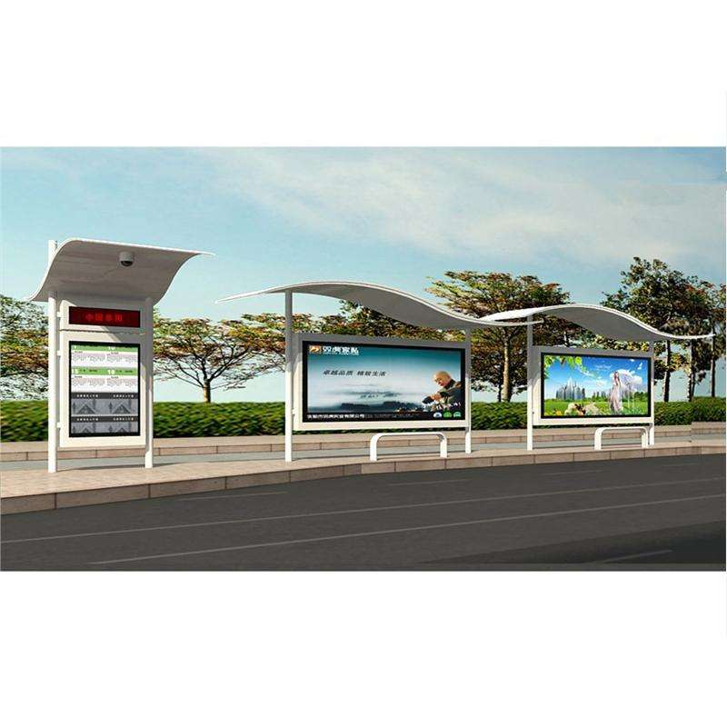公交站臺滾動燈箱圖片/公交站臺滾動燈箱樣板圖 (2)