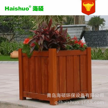 即墨景觀木質(zhì)花箱定做防腐木花箱圖片
