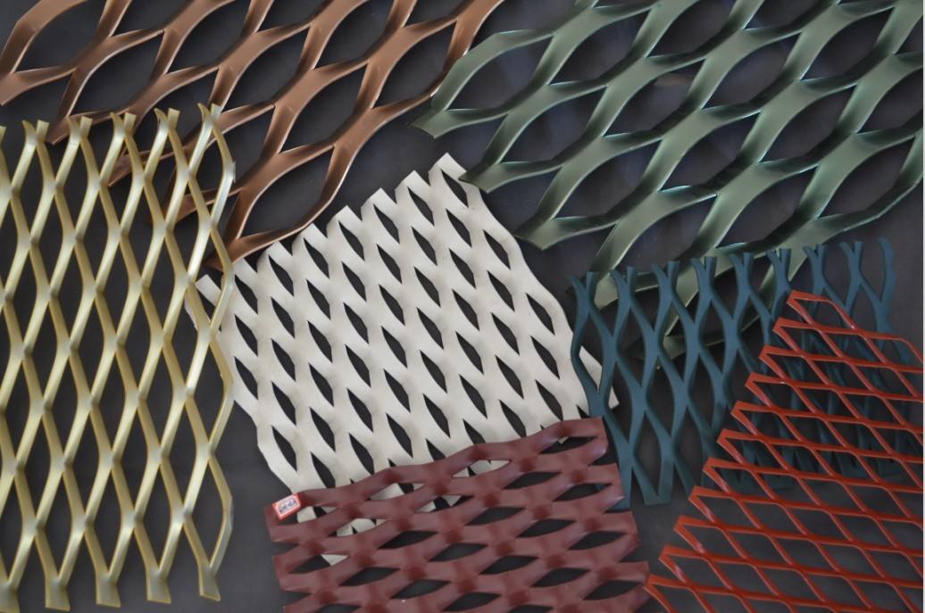 護欄用菱形網.防眩網.隔離珊圖片