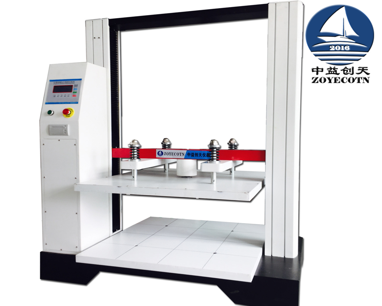電腦測控紙箱包裝箱抗壓試驗機圖片