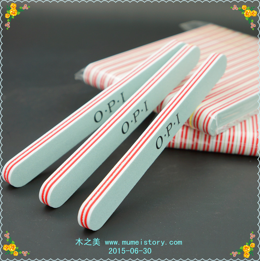 廠家直銷供應(yīng)opi拋光條質(zhì)量又好又時尚 指甲打磨銼條 打磨拋光銼條