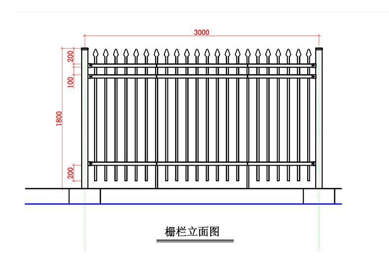 隔離柵圖片/隔離柵樣板圖 (4)