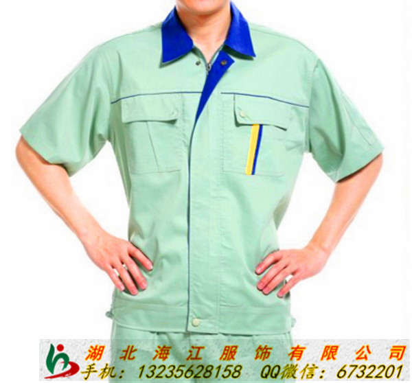 宜都短袖工作服--湖北海江服飾圖片
