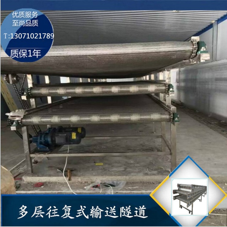 復(fù)合型往復(fù)式速凍隧道圖片/復(fù)合型往復(fù)式速凍隧道樣板圖 (4)