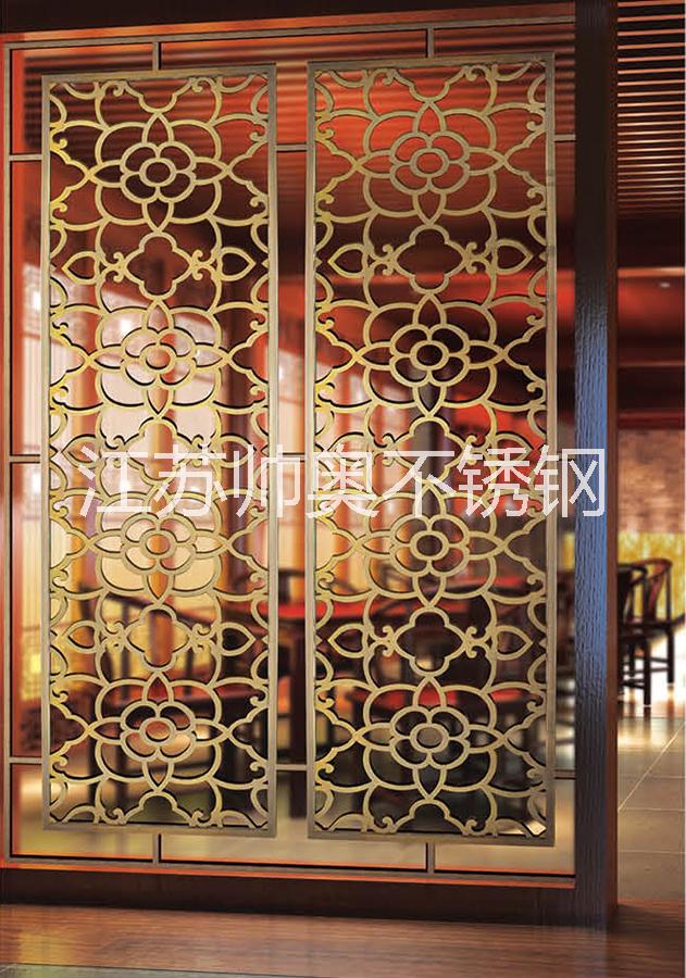 不銹鋼屏風(fēng)圖片/不銹鋼屏風(fēng)樣板圖 (1)