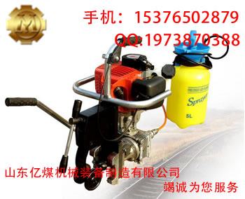 鐵路維修鉆孔機  鐵路新型鋼軌圖片