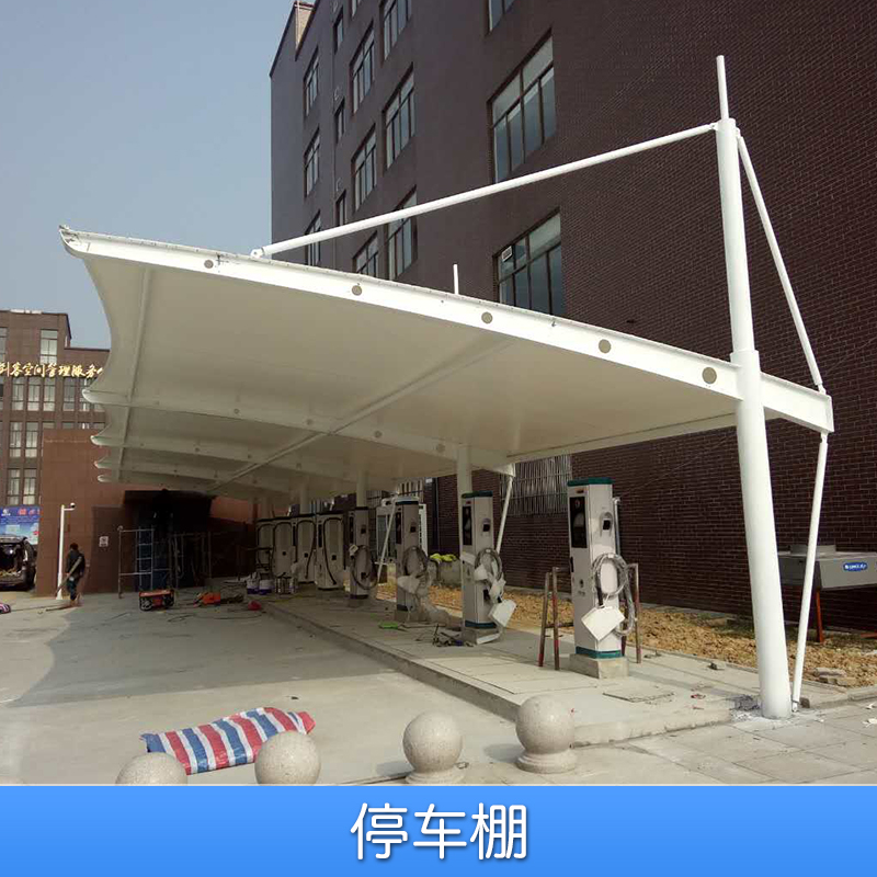 停車棚圖片/停車棚樣板圖 (4)